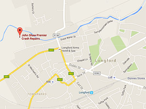 location of john shaw premier crash repairs